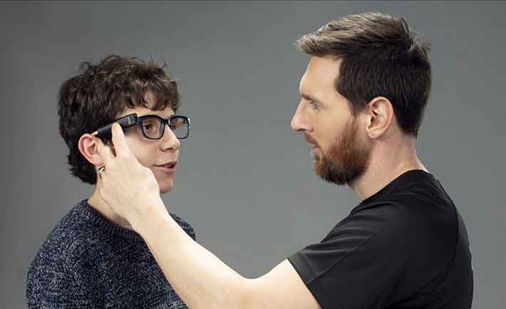 Messi como nuevo embajador de OrCam
