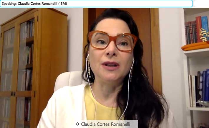 Claudia Cortes Romanelli presentó la plataforma SkillsBuild