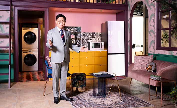 JaeSeung Lee presenta la nueva línea Bespoke Home.