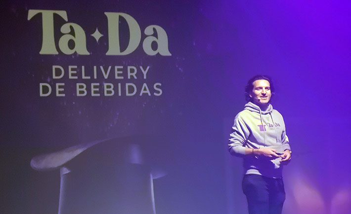 Rodolfo Vargas, Brand Manager de Grupo Modelo en el lanzamiento de TaDa Delivery